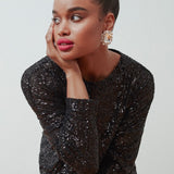 Ninon Square Diamond Crystal Earrings