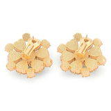 Kate Diamond Crystal Earrings in Gold