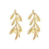 Athena Olive Earrings