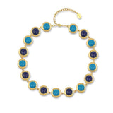 Halicarnassus Lapis Turquoise Necklace