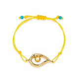 Nazar Yellow Rope Bracelet