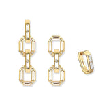 Rue de la Paix Long Link Earrings