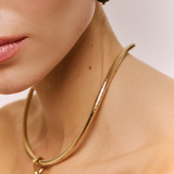 Assos Tigereye Hoop Earrings