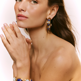 Knidos Aquamarine Lapis Bracelet