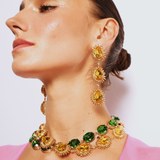 Ninon Sun Yellow Crystal Necklace