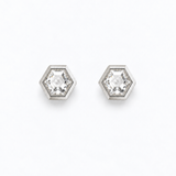 Regine Crystal Silver Earrings