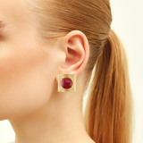 Lampi Square Earrings