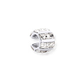 Margarita on the Rocks Silver Mini Earcuff