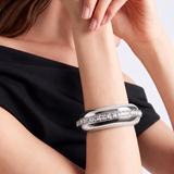 Vega Silver Cuff Bracelet