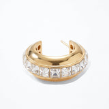 Vega Crystal Hoop Earrings