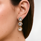 Regine Crystal Long Earrings