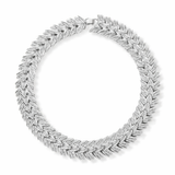 Garland Silver Necklace