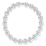 Dome Necklace in Silver