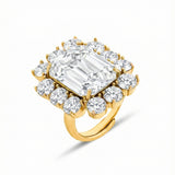 Petite Ninon Square Diamond Ring