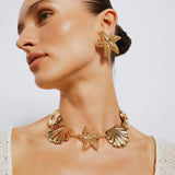 Starfish Earrings