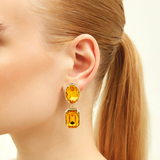 Melodia Duo Yellow Earrings