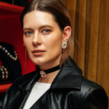 Petite Ninon Oval Diamond Crystal Earrings