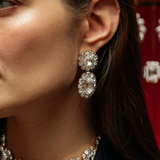 Dynasty Diamond Crystal Earrings