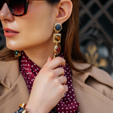 Lykia Lapis Tigereye Carnelian Malachite Bracelet