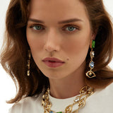 Zeynep Necklace in Gold