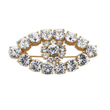 Talitha Diamond Crystal Brooch