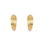 Olive Hoop Earrings