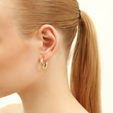 XS Hoop Earrings in Gold